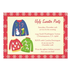 tacky christmas sweater party ideas gmNK